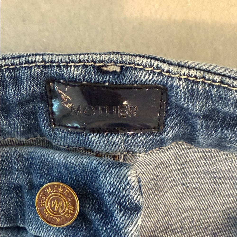 MOTHER Skinny High Waisted Looker Jeans Size 27 LIKE NEW - Picture 5 of 7